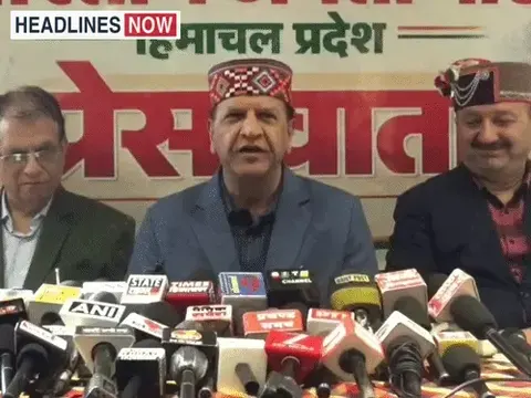 हिमाचल भाजपा अध्यक्ष बोले-घुसपैठियों को संरक्षण देना चाह रही कांग्रेस:बांग्लादेश जैसे हालात कर सत्ता परिवर्तन चाह रही, ‘लोकतंत्र बचाओ, अराजकता हटाओ’ रैली का ऐला