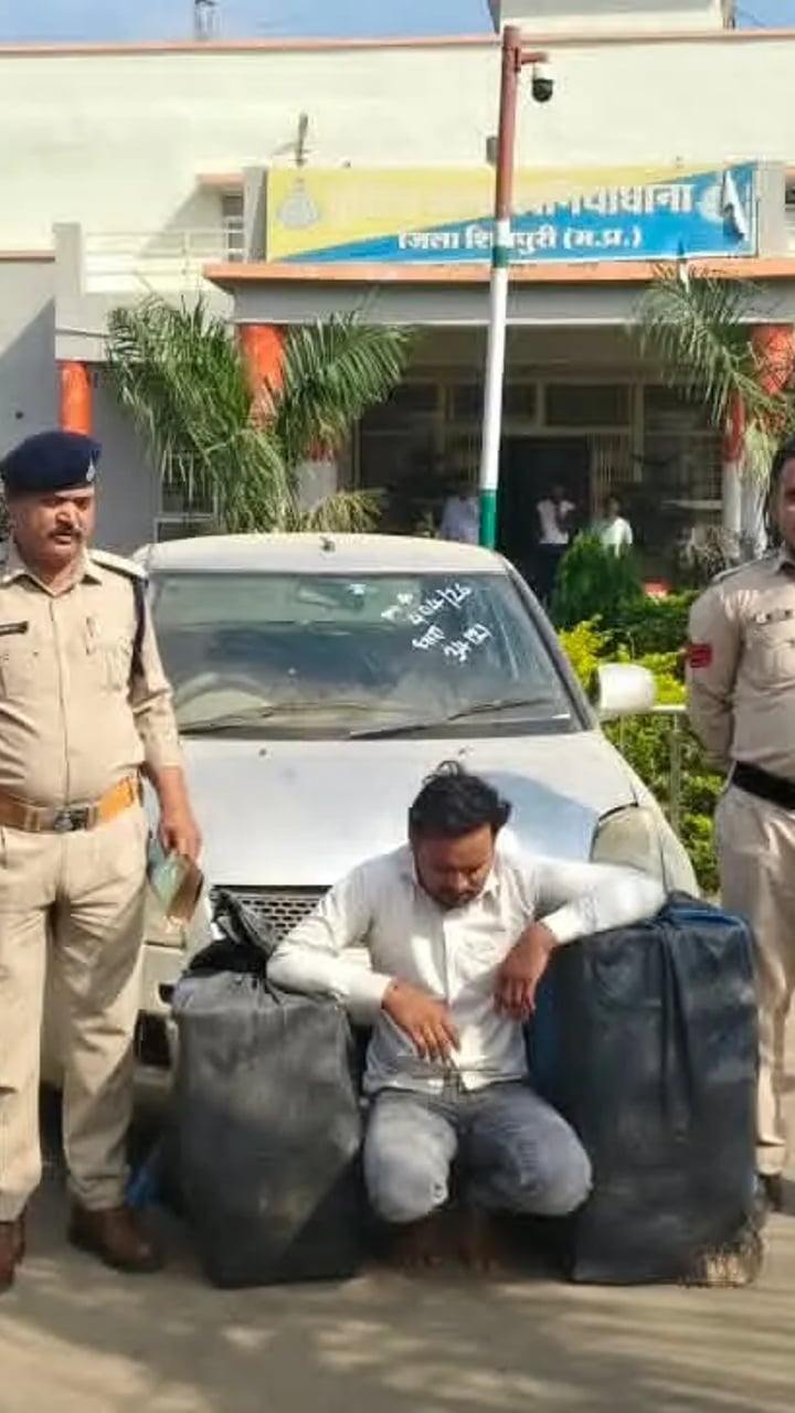 खनियाधाना पुलिस ने पकड़ी शराब, एक गिरफ्तार